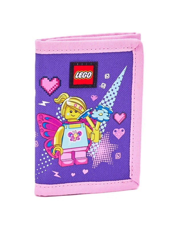 LEGO 4011098-AC0460-850I 3 fløjet pung, Sommerfuglpigen, 11 x 8 cm