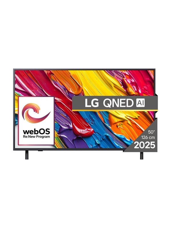 LG 50" Fladskærms TV QNED 4K High Dynamic Range 10 (HDR10) 50QNED82A3B