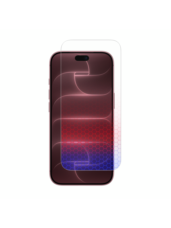 Belkin Titan SmartShield Pro Blue-to-Red Screen Protector - iPhone 18 Pro/17 Pro