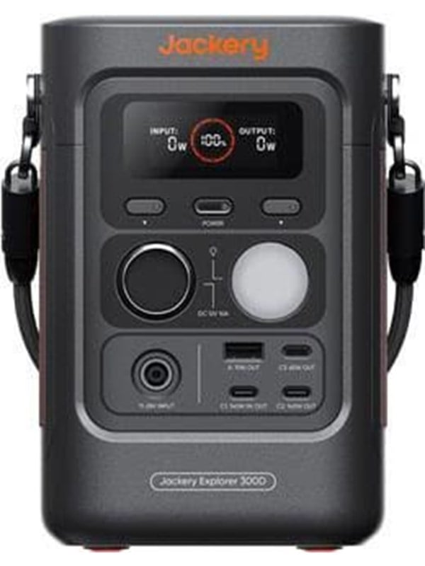 Jackery Explorer 300D - Transportabel strømstation - DC 5 / 9 / 12 / 15 / 20 / 28 V - 300 watt - litiumjernfosfat - 15 Ah - 288 Wh - output-stikforbindelser: 5