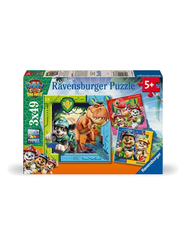 Ravensburger Paw Patrol 3 Dino Movie 3x49 brikker
