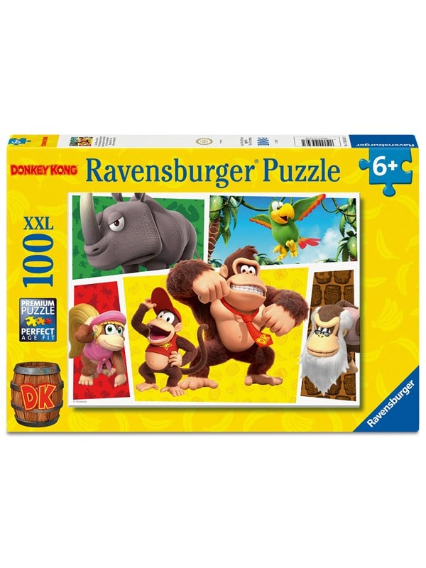 Ravensburger Super Mario - Aberne er sluppet løs! 100 brikker