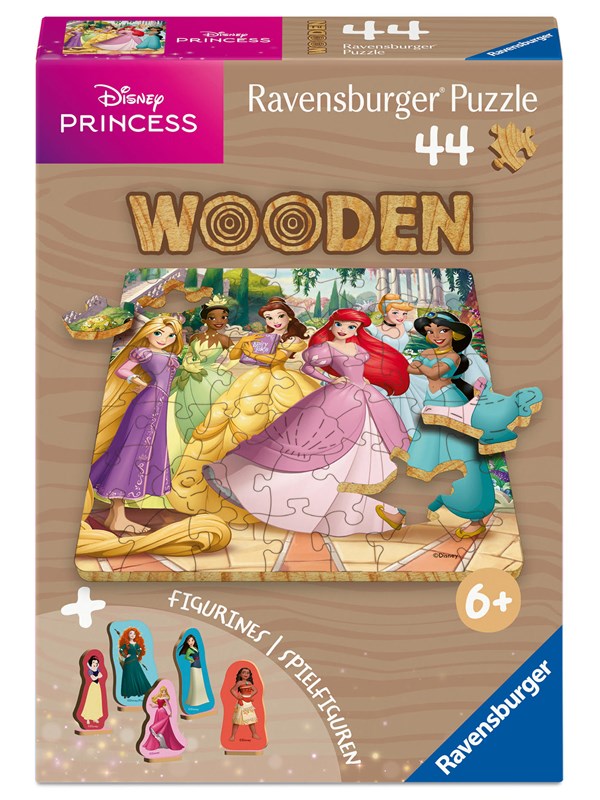 Ravensburger WOODEN Disney Princess 44 brikker Wood