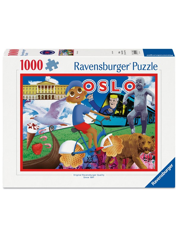 Ravensburger Turisten,Olso 1000 brikker - EMBARGO for SM