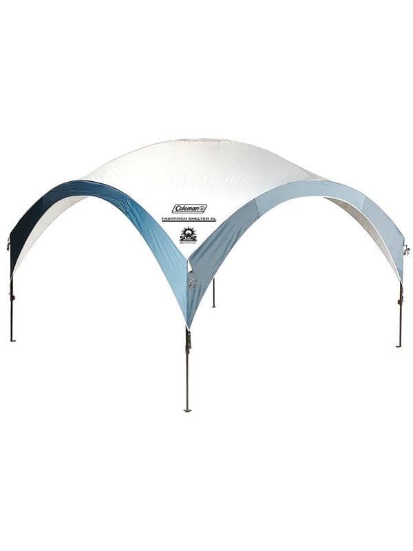 FastPitch Event Shelter XL (sølv/mørkeblå, 4,5 x 4,5 meter)