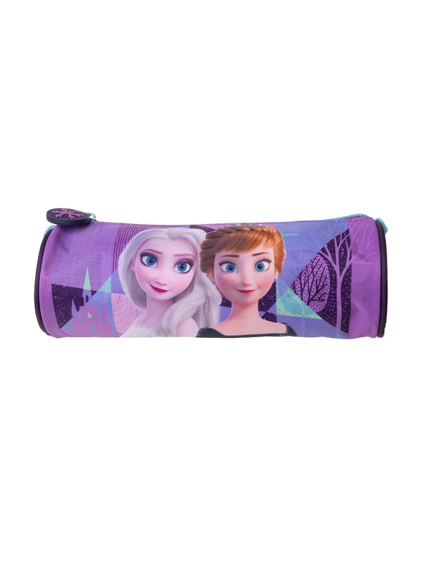 Frozen Pencil case cylinder shaped L 22 cm dia. 7 cm 300D nylon