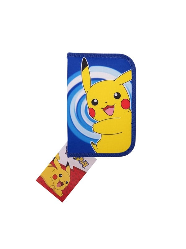 Pokemon POKÉMON Filled single decker pencil case 300D rich nylon.20 x 12.8 x 3 cm.