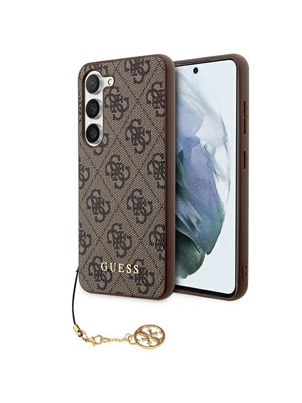 Guess GUHCSA35GF4GBR A35 A356 brown/brown hardcase 4G Charms Collection