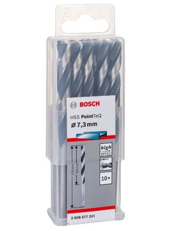 Bosch Metalbor Pointtec HSS-R 7,3mm 10stk - 2608577241
