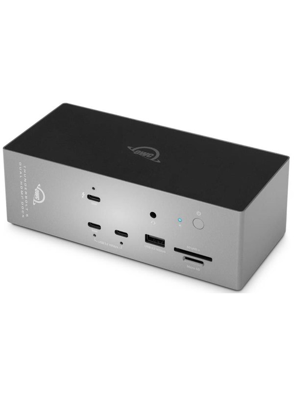 OWC Dock I Thunderbolt 5 Dual HDMI Dock USB hub - 16 ports - Grå