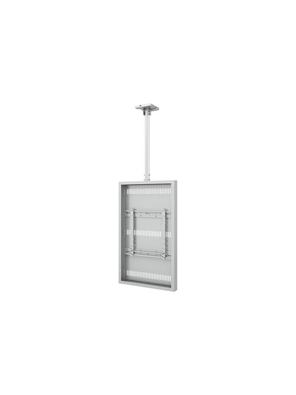 Multibrackets M Pro Series enclosure - medium - for digital signage panel - wire - white - Maks 80 kg - Maks størrelse 49"