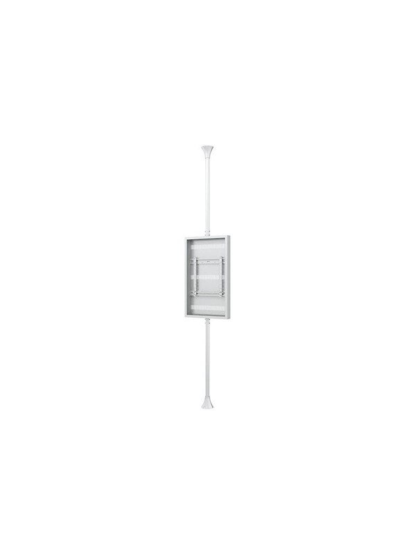 Multibrackets M Pro Series enclosure - medium - for flat panel - high brightness wire - white - Maks 50 kg - Maks størrelse 46"