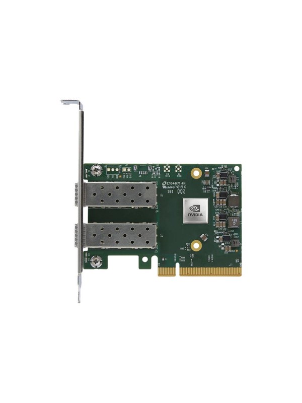 Mellanox NVIDIA ConnectX-6 Lx EN - network adapter - PCIe 4.0 x8 - Gigabit Ethernet / 10Gb Ethernet / 25Gb Ethernet SFP28 x 2