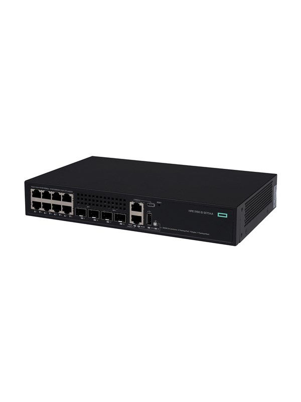 Hewlett Packard Enterprise HPE Networking Comware 5150EI 8p 10M/100M/1G PoE+ 2p SFP 1G 2p SFP+ 1G/10G Switch