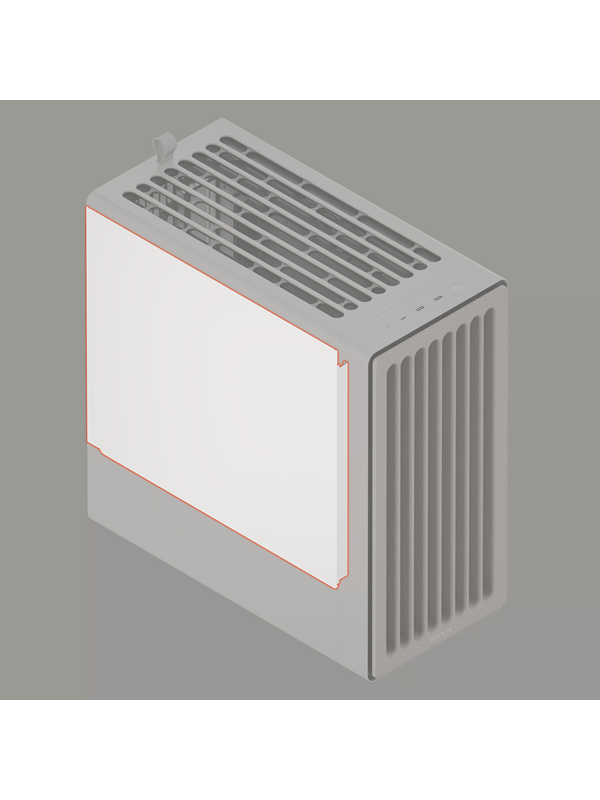 Havn BF 360 Solid Side Panel white