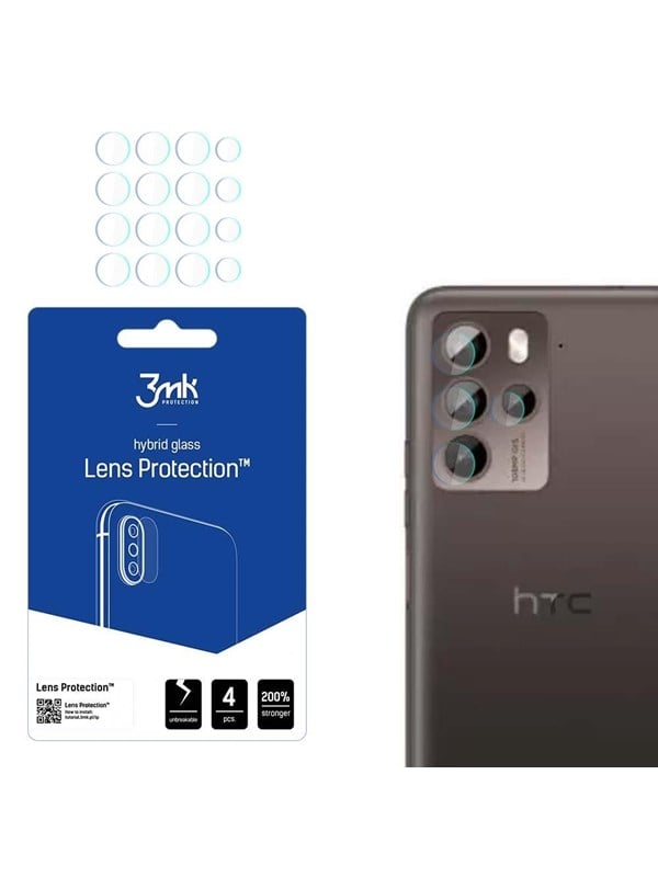 3mk Lens ProtectionTM Hybrid Camera Glass - HTC U23 Pro