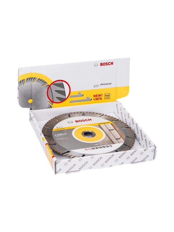 Bosch Diamantskæreskive Standard for Universal 230x22.23 (pakke med 10 stk.)
