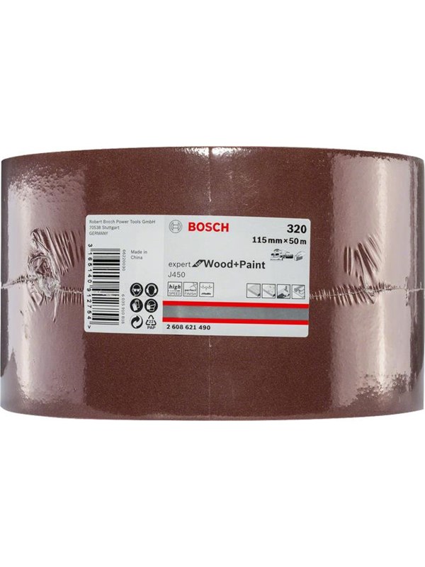 Bosch J450 Expert Sanding Roll K320 50m