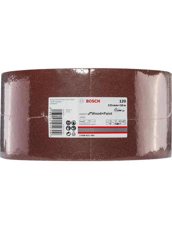 Bosch J450 Expert Sanding Roll P120 50m