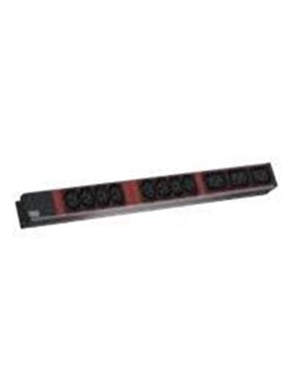 Bachmann IT PDU Basic Strømfordelingsenhed 11-stik 16A Sort 2m