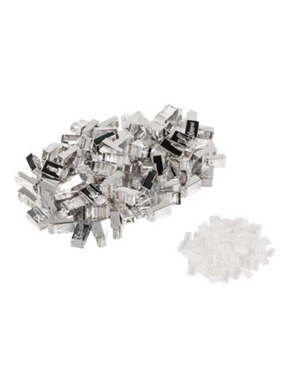 Lanberg PLS-6000 RJ-45 ledningskonnektor Cat6 F/UTP i rustfrit stål - 100 stk.