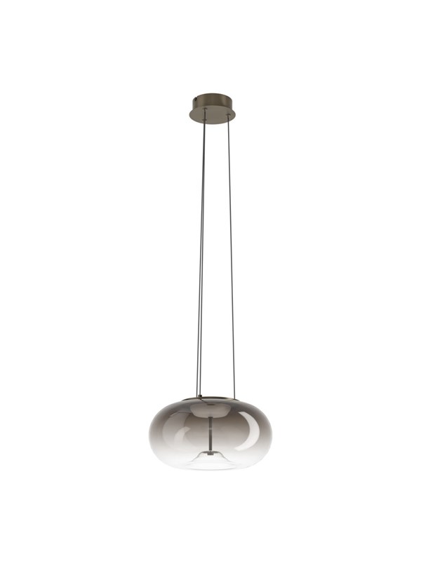 EGLO OPTICA 1 PENDEL Ø:375 CCT BRONZE/BRUN-TRANSP.
