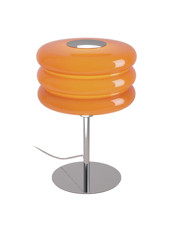 EGLO TORTORA BORDLAMPE H300 M/AFBR. KROM/ORANGE