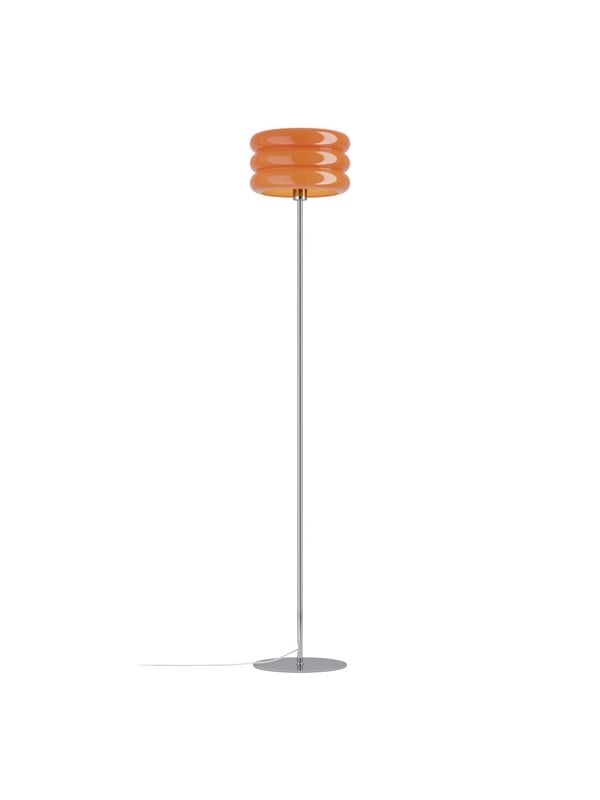 EGLO TORTORA GULV H1600 M/AFBR. KROM/ORANGE