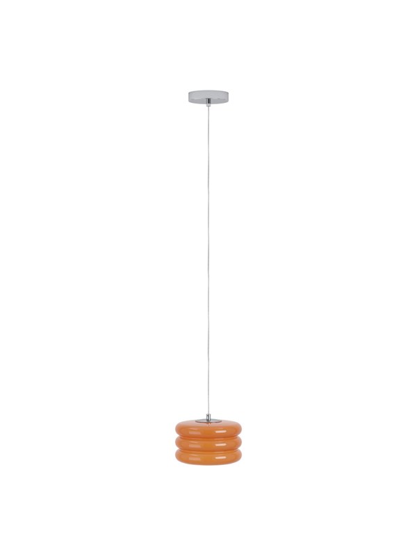 EGLO TORTORA PENDEL Ø:200 KROM/ORANGE