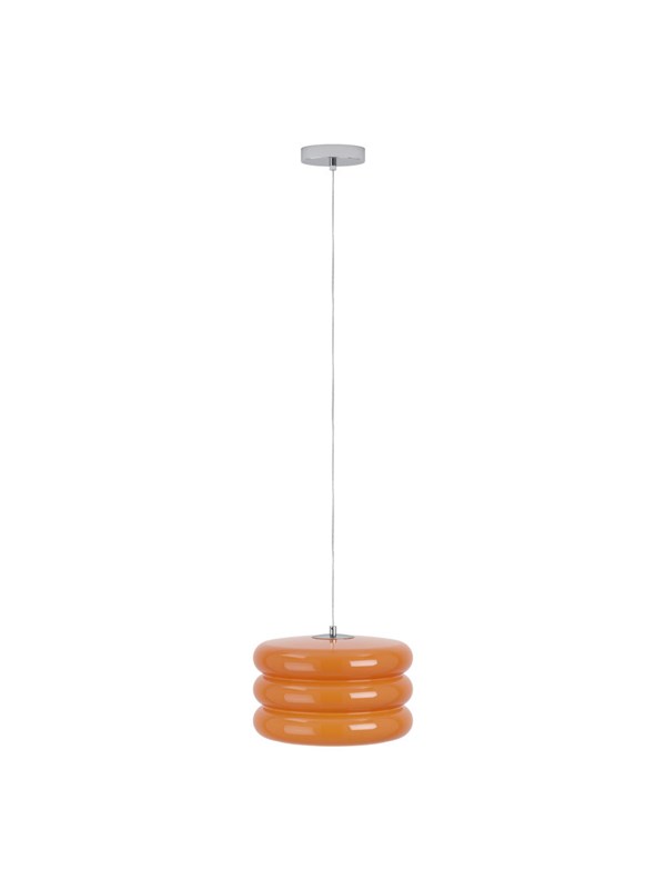 EGLO TORTORA PENDEL Ø:300 KROM/ORANGE