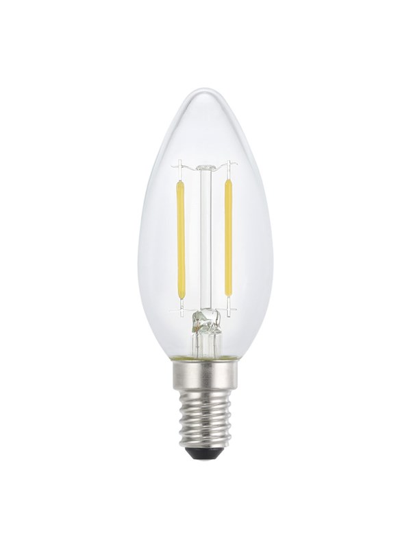 EGLO LED pære E14 C35 KLAR 2700K 245LM E14