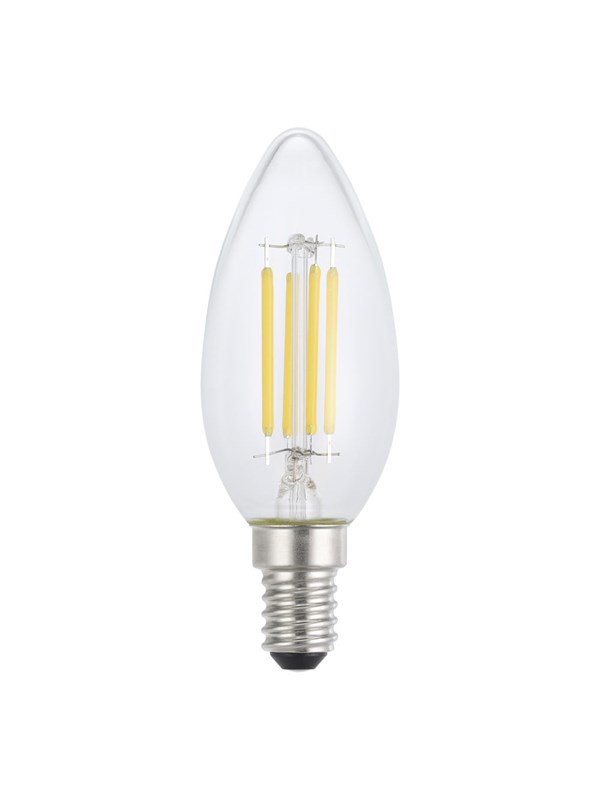 EGLO LED pære E14 C35 KLAR 2700K 470LM E14