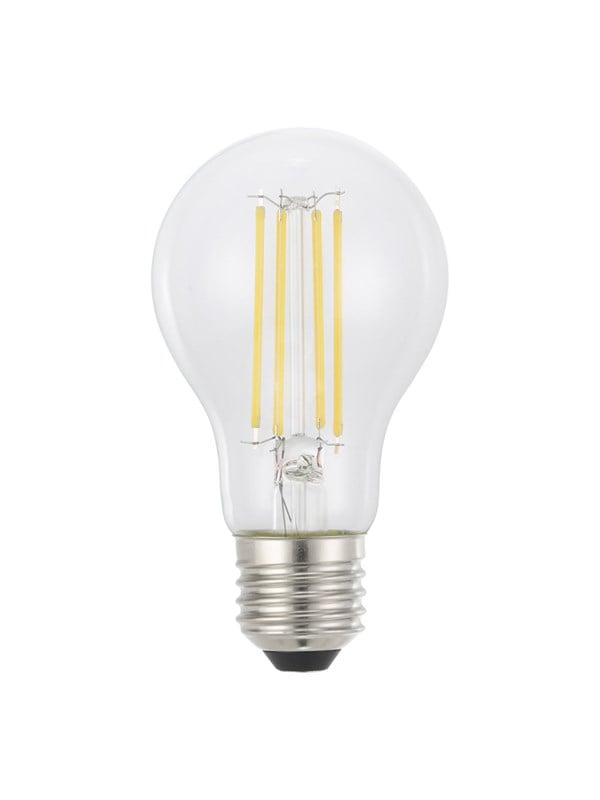 EGLO LED pære E27 A60 KLAR 2700K 1055LM DÆMPB. E27