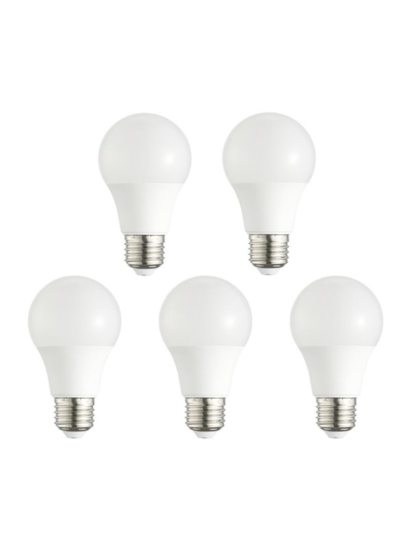 EGLO LED pære E27 A60 OPAL 2700K 806LM 5 STK E27