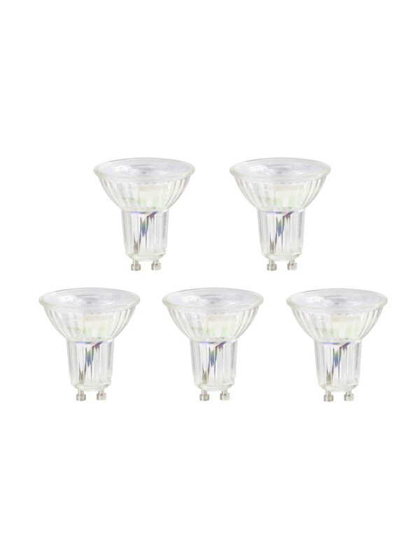 EGLO LED pære GU10 KLAR 2700K 345LM 5 STK GU10