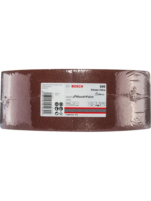Bosch J450 Expert Sanding Roll P100 50m