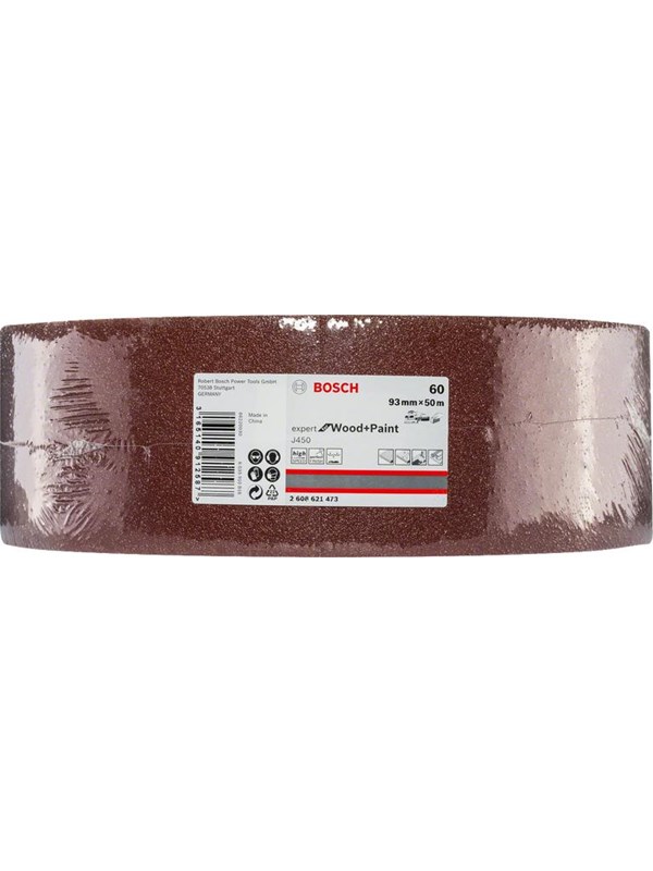 Bosch J450 Expert Sanding Roll P60 50m