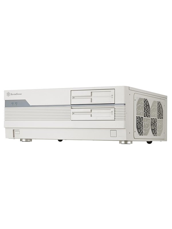 SilverStone FLP01 - Kabinet - Tower - Hvid