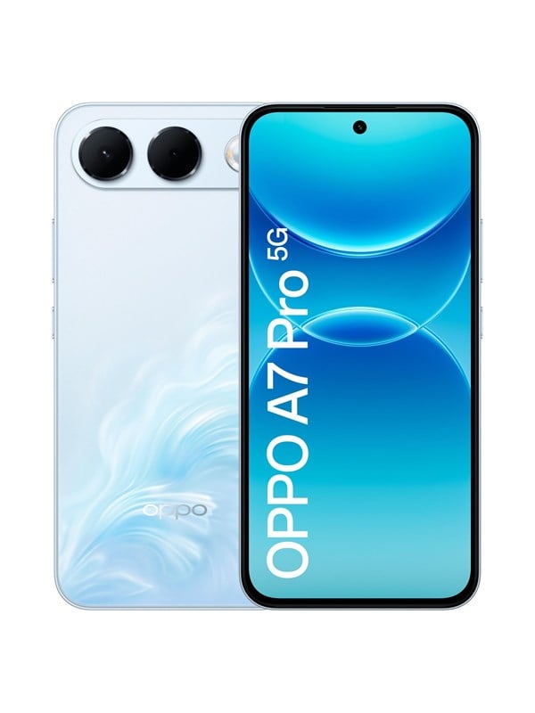 OPPO A7 Pro 5G 128GB/6GB - Blue - DKK 2.999 - Spar 25%