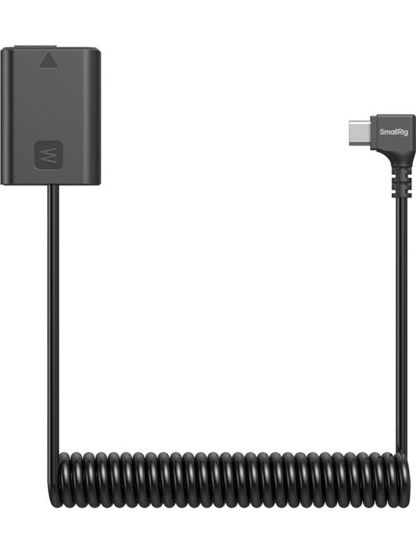 SmallRig 6542 Dummy Battery Power Cable for USB-C for Sony NP-FW50 SmallRig 6542 Dummy Battery Power Cable for USB-C for Sony NP-FW50