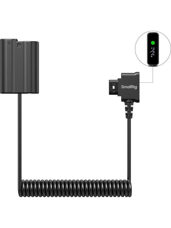 SmallRig 6537 Dummy Battery Power Cable for D-tap for Nikon EN-EL15c SmallRig 6537 Dummy Battery Power Cable for D-tap for Nikon EN-EL15c