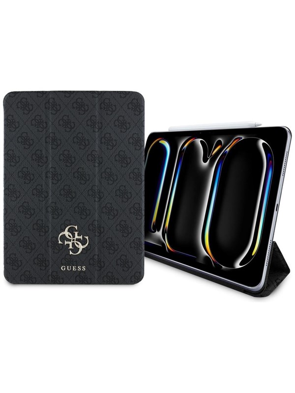 Guess GUFC11PM24PS4SGK iPad Pro 11" 2024 czarny/black Magnetic 4G Big Logo