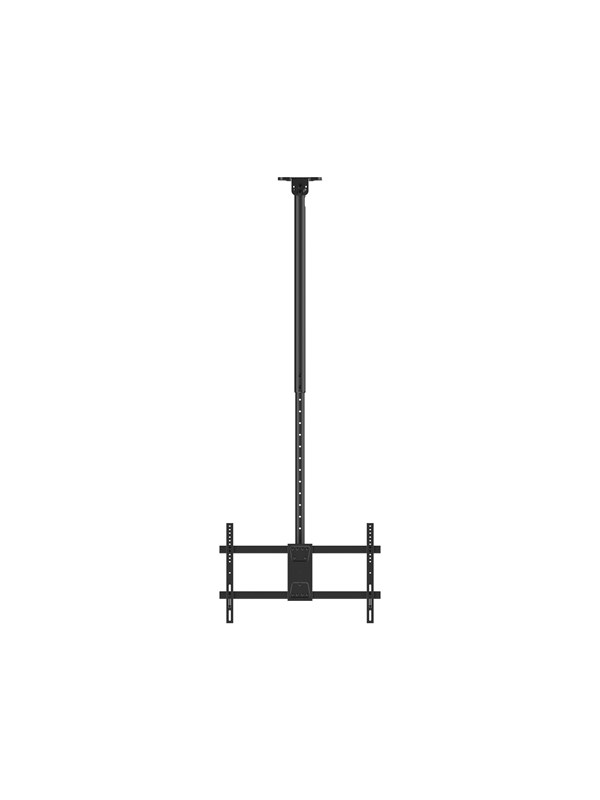 Deltaco ARM-0404-B Office Telescopic ceiling mount 1090-1690mm 2x 37-86" 45 kg - Maks 50 kg - Maks størrelse 86"