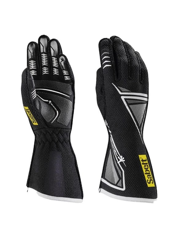 Sabelt Sim-Racer Gloves G39 - Black - Medium - Sim Racing Tilbehør