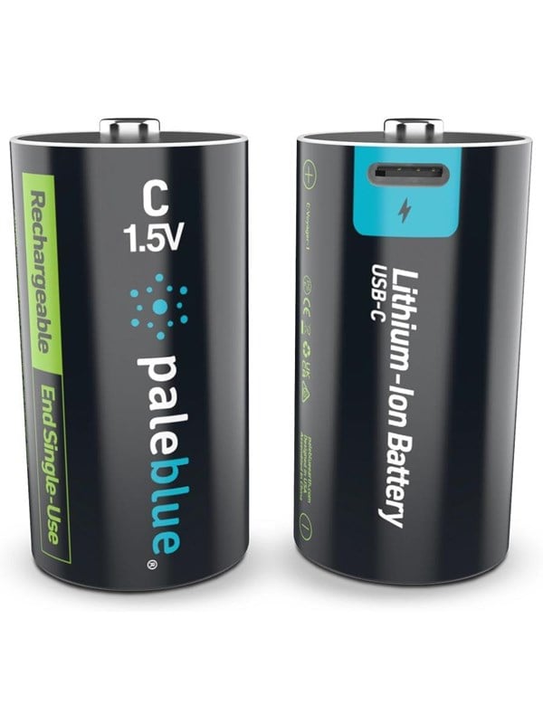paleblue Pale Blue Voyager C Battery 2-pack of C Cell w/ 2x