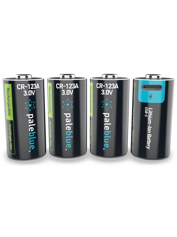 paleblue Pale Blue Voyager CR123 Battery 4-pack of CR123 i