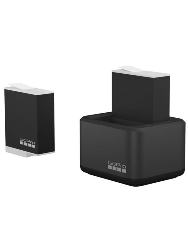 GoPro Dual USB battery charger - enduro - with battery - 2 - Li-Ion - battery connector