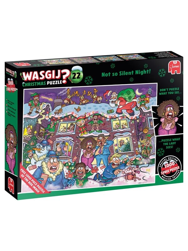 Wasgij Christmas 22 - Not so Silent Night! (2x1000)