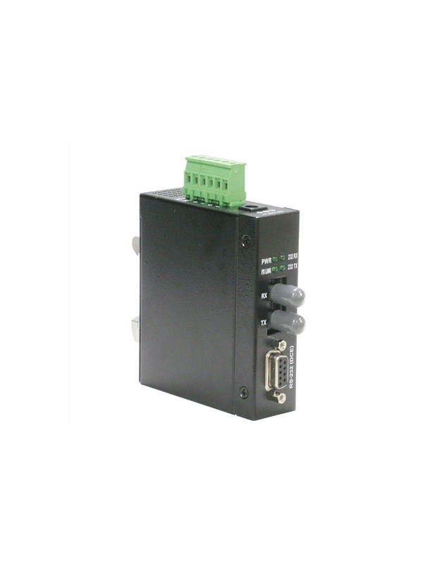 Industrikonverter ROLINE RS232 til multimode glasfiber ST