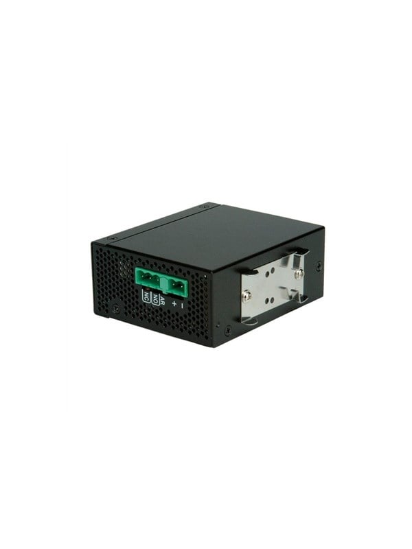 Industriel mediekonverter ROLINE 10/100/1000T - 100/1000 fiber